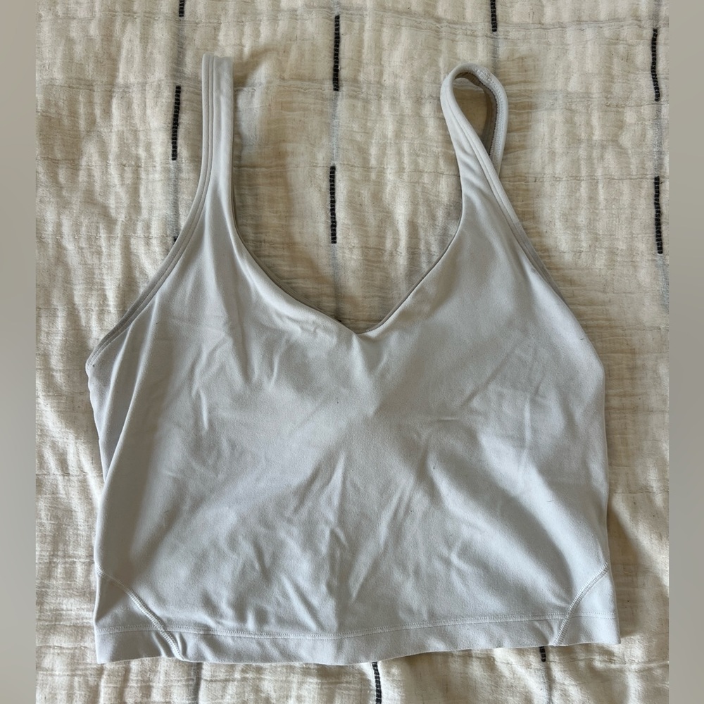 Lululemon Align Tank, White, Size 6